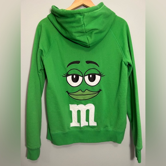 Tops - MnM’s Embroidered Zip Up Hoodie Size XL Women’s